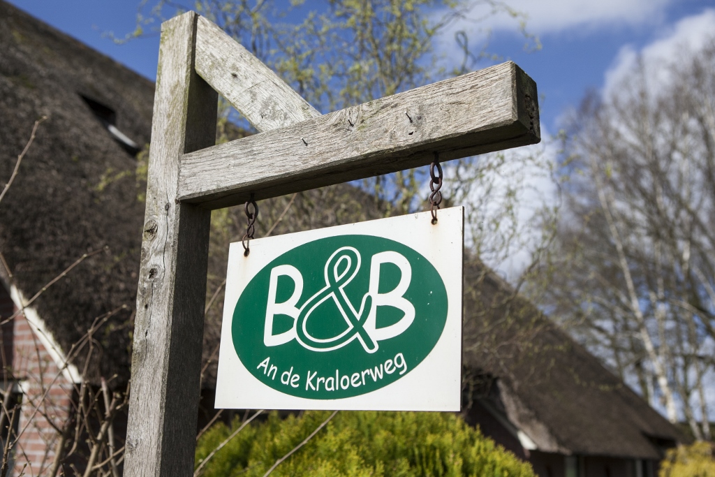 Uithangbord B&B An de Kraloërweg